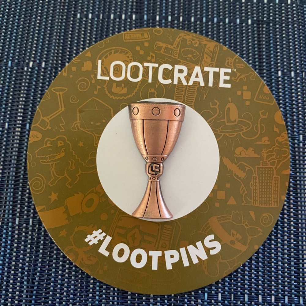 Loot crate exclusive holy grail pin